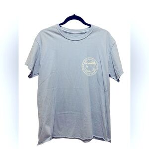 John Galt W OS T Shirt Newport Beach Ca Light Blue